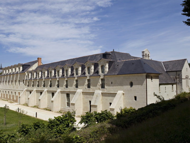 Vue de l'Abbaye de Fontevraud