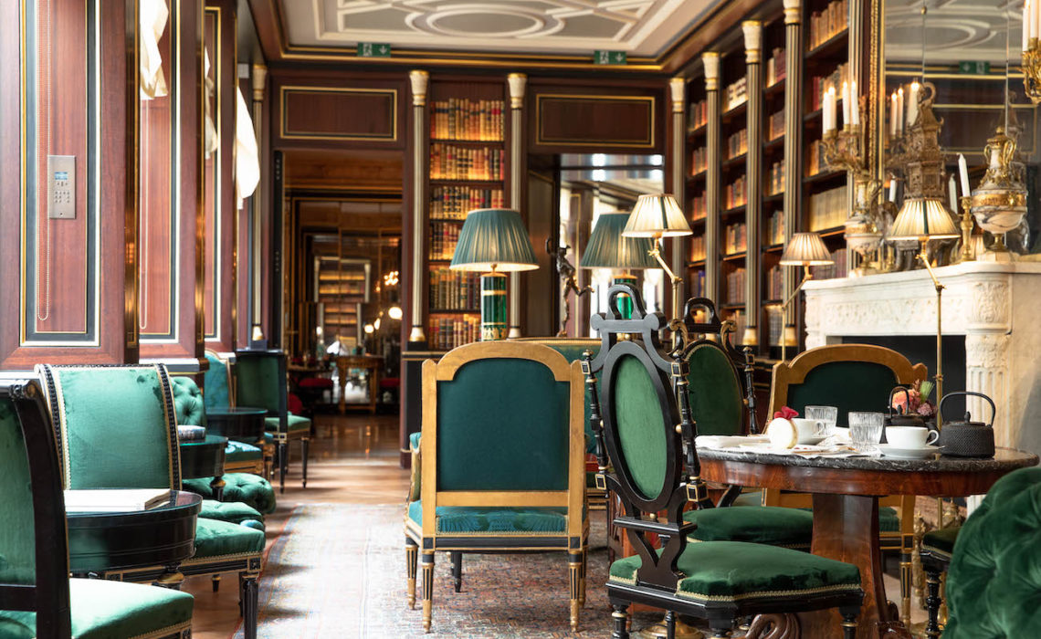 Maison & Jardin magazine La Reserve Paris Library @Gregoire Gardette 6.jpg