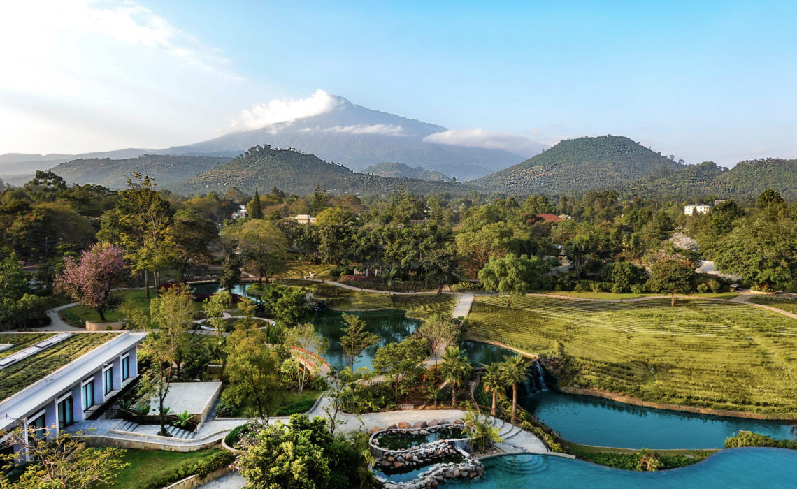 Maison & Jardin magazine Gran Melia Arusha vue aérienne