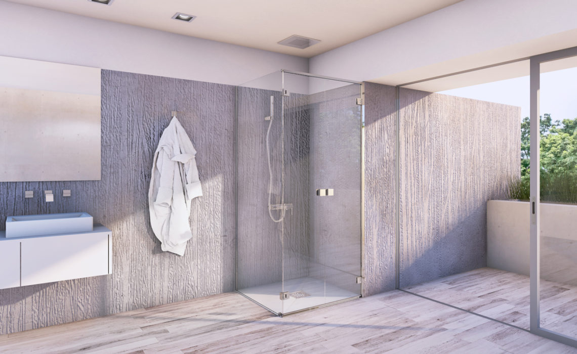 Maison et Jardin Magazine salle de bains avec douche luxueuse