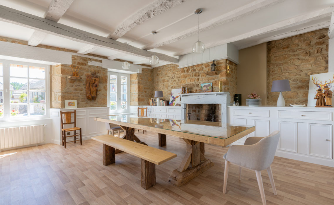 Maison & Jardin Magazine Maison d'hôtes Les Voyageurs dans la cuisine