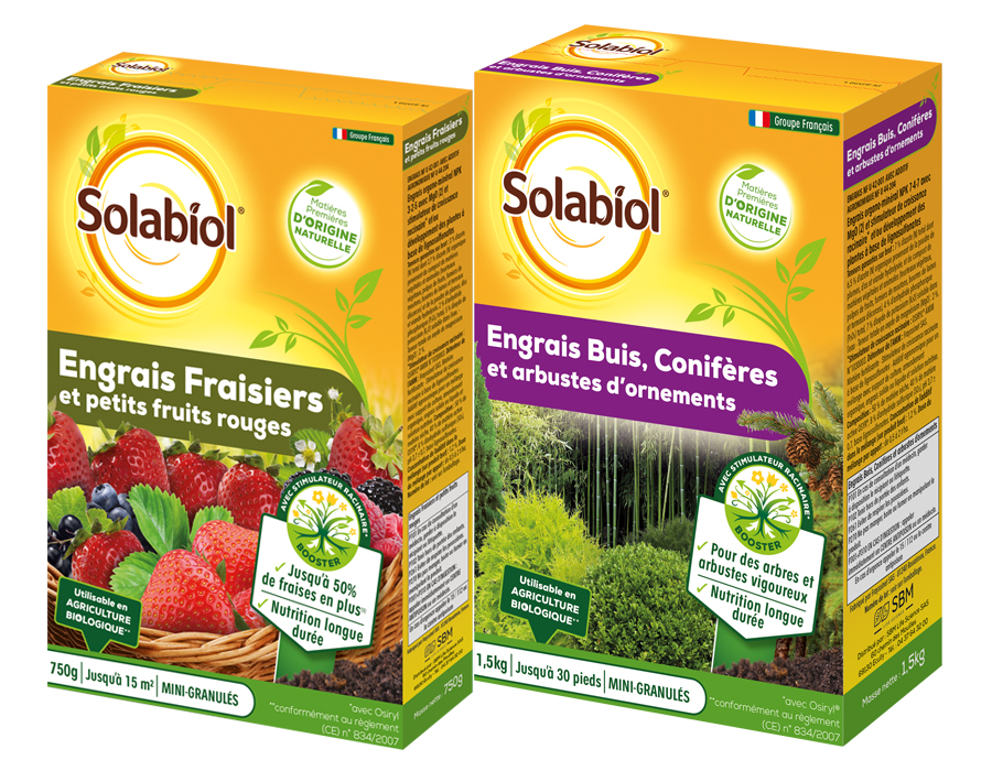 Maison & Jardin magazine aime les engrais écologiques Solabiol