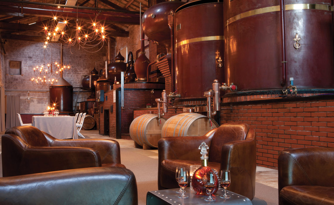 Maison & Jardin magazine visite le domaine Remy Martin