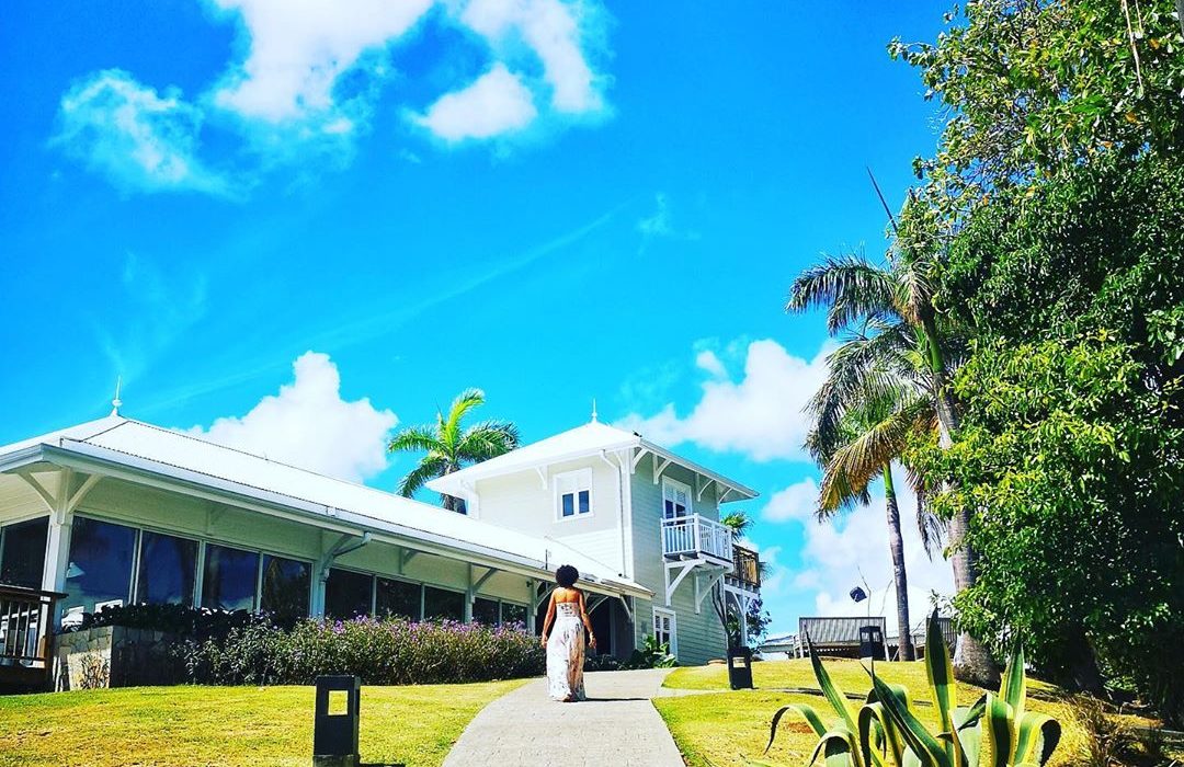 Maison & Jardin magazine en séjour à l'Hôtel Plein Soleil en Martinique