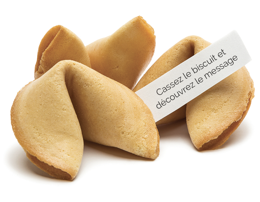 Maison & Jardin magazine croque dans les fortune cookie de Happycookie