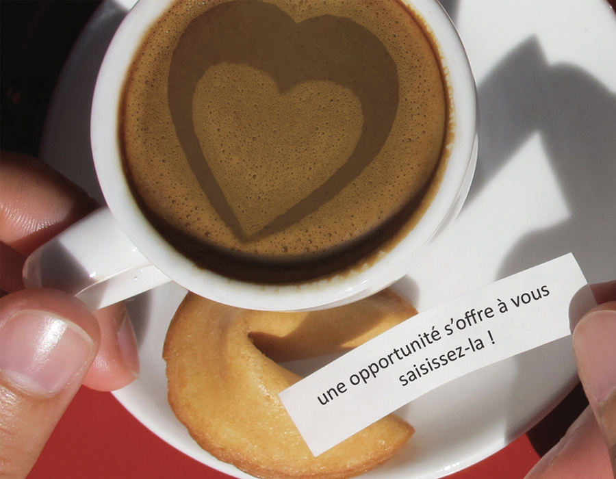 Maison & Jardin magazine croque dans les fortune cookie de Happycookie