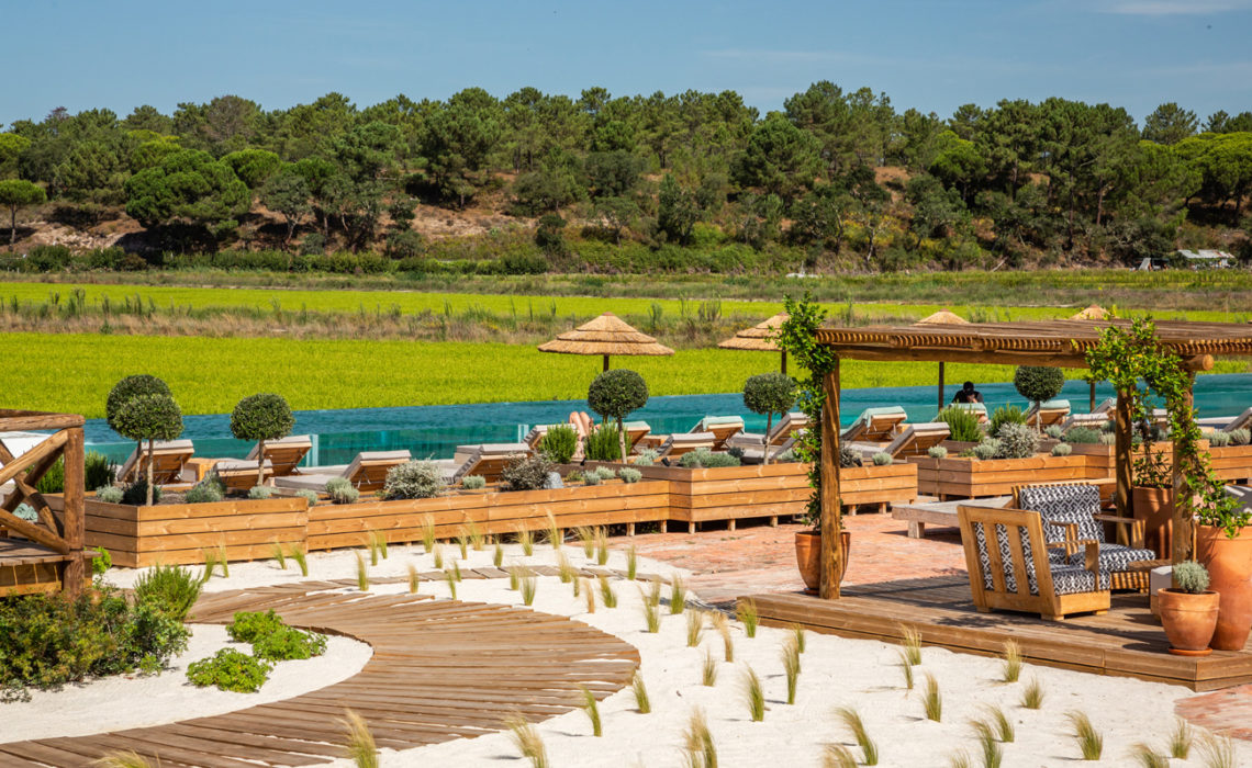 Maison & Jardin magazine en séjour à l'Hôtel éco-chic Quinta Da Comporta