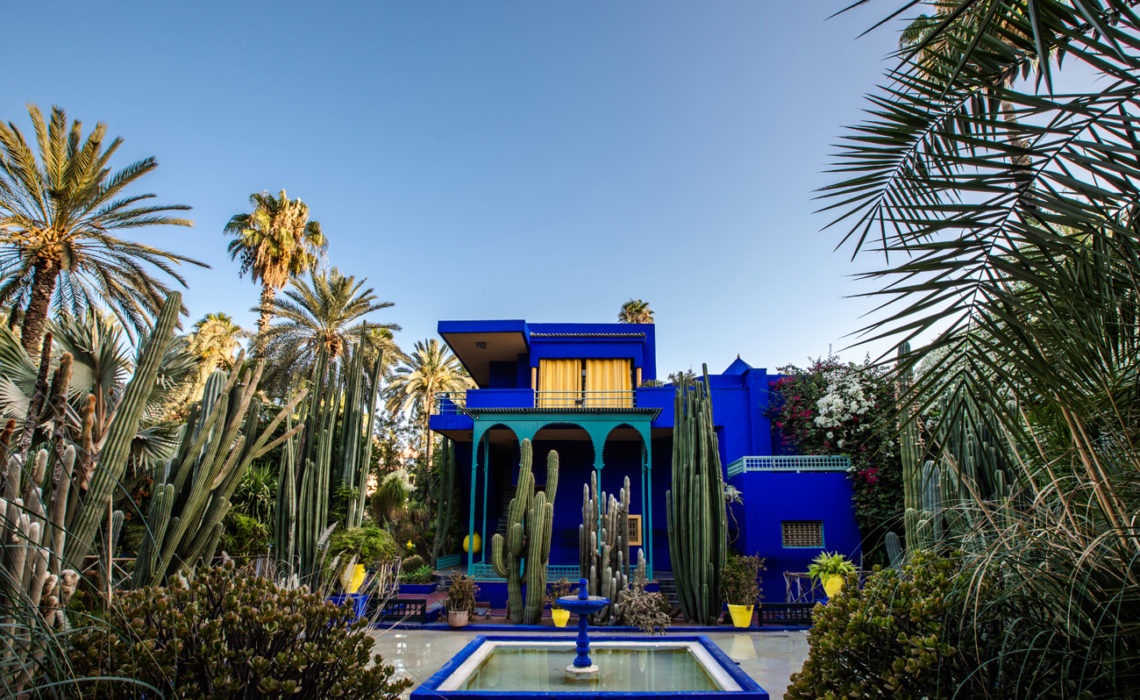 Maison & Jardin magazine, en visite au jardin de Majorelle