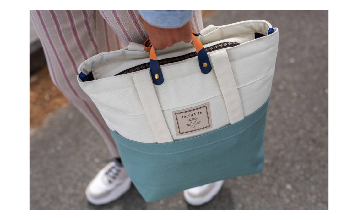 Maison & Jardin magazine adopte les sacs de la marque TATHA TA
