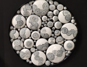 Cercles de Songes, oeuvre en céramique par Marion Lacoste céramiste