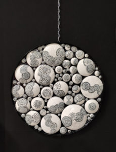 Cercles de Songes, oeuvre en céramique par Marion Lacoste céramiste