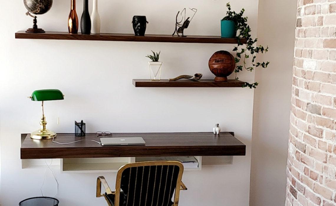 Bureau réalisé par Yohan Calvo Bois Passion et Création