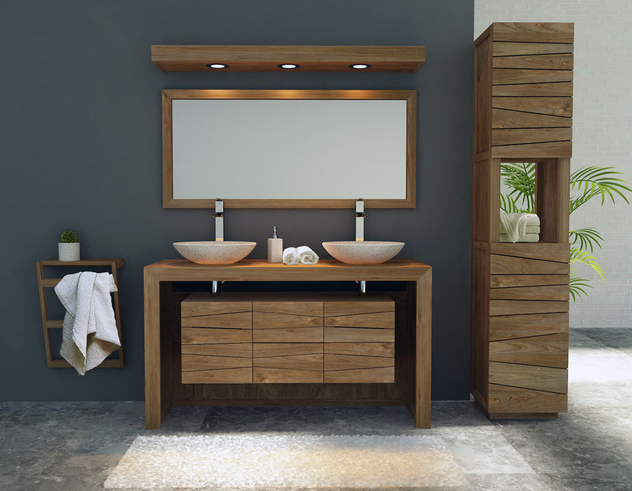 Des Meubles De Salle De Bain En Teck 100 Ethiques