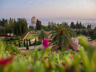 Les jardins de Bahá'i à Haïfa