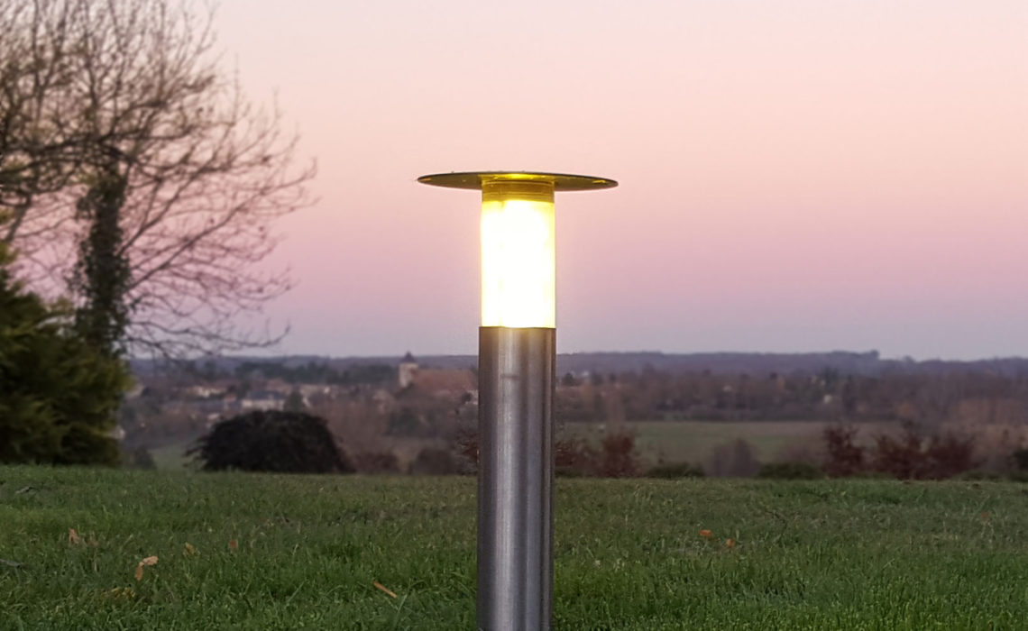 Lucie, la lampe extérieure escamotable