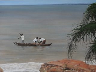 La peintre Nathalie Linguanotto peint sa vie