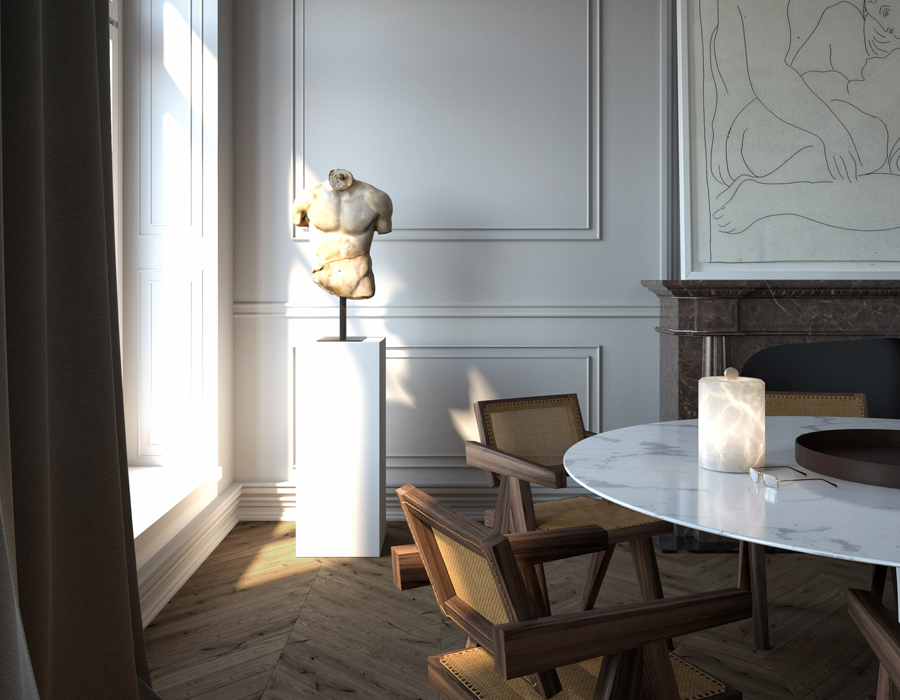 Gros plan sur un designer et son atelier qui subliment des pierres