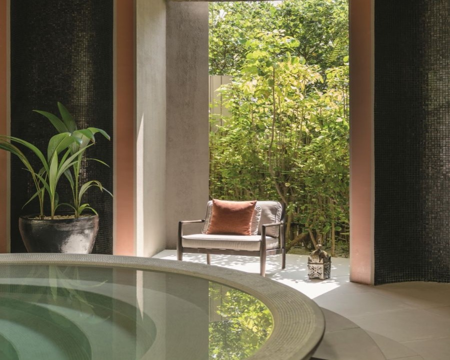 coin piscine et hamam