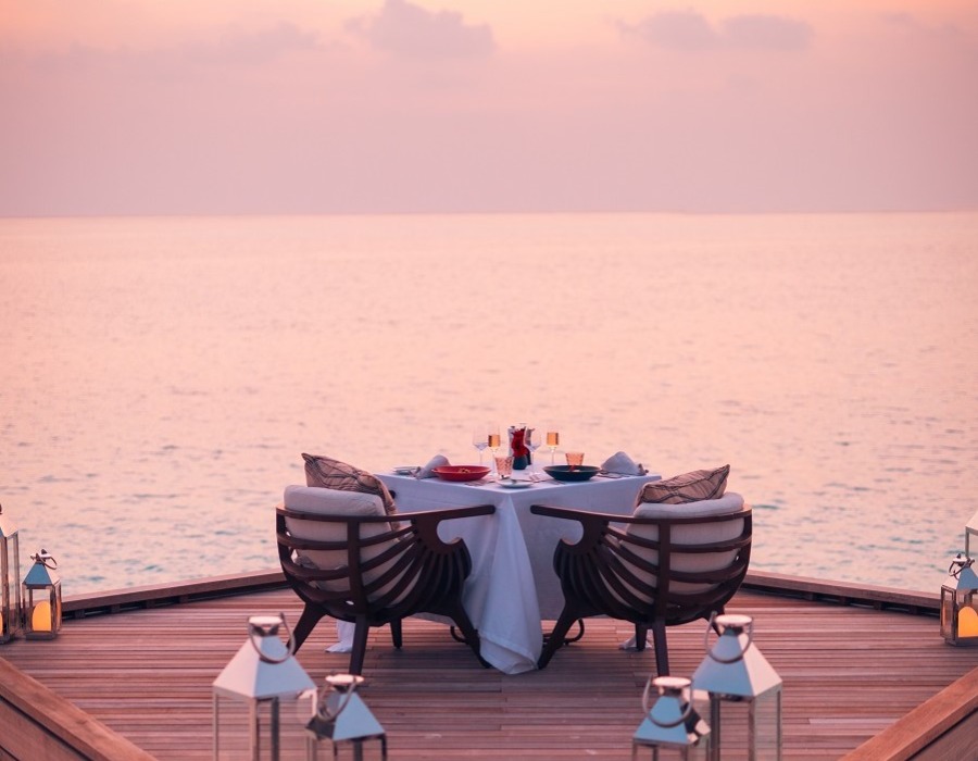 repas sur la mer