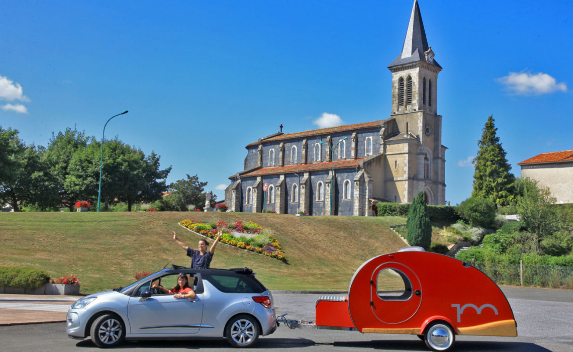 Découvrez les teardrop trailer, mini-caravane de chez Hundred Miles