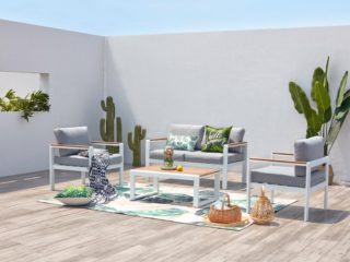 Décoration extérieur, salon de jardin