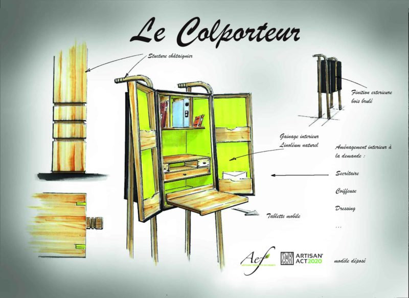 Les Artisans Ebénistes de France présent au Salon Art & Déco