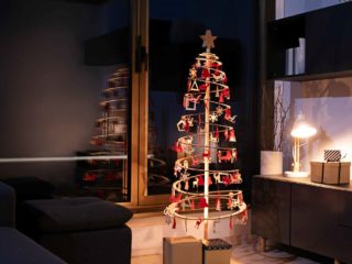 Sapin de Noël en bois Noël Boréal