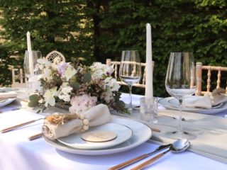 Scénographie florale pour un mariage