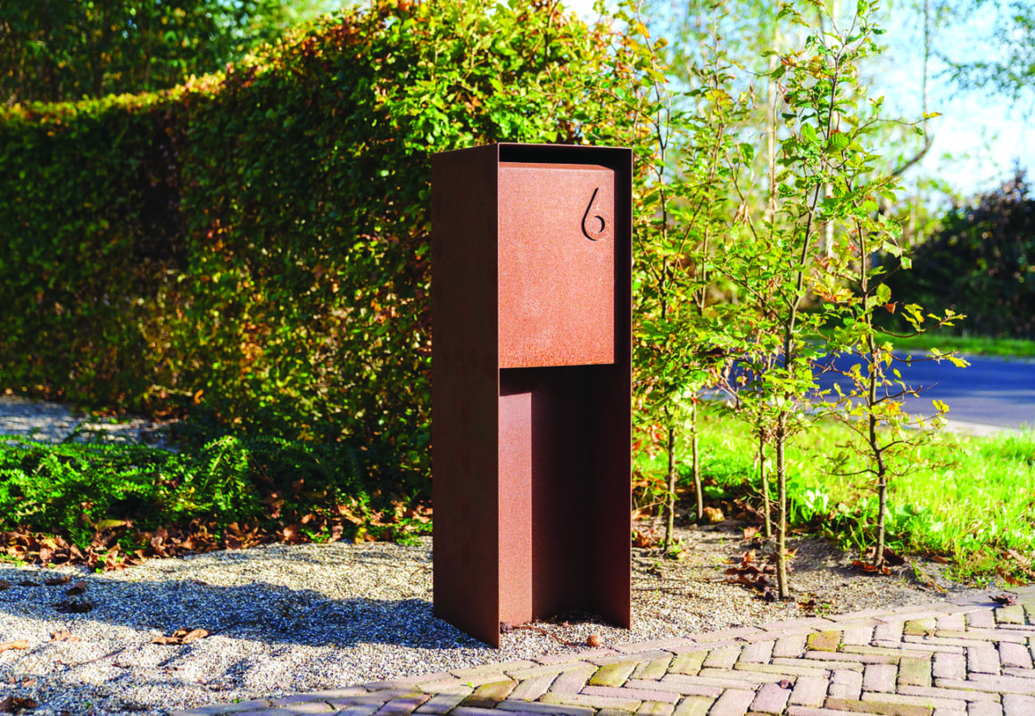 L’acier corten, star du jardin