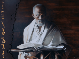 L’artiste peintre rend hommage à la nature