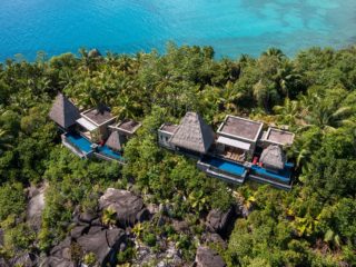 hôtel de luxe aux Seychelles