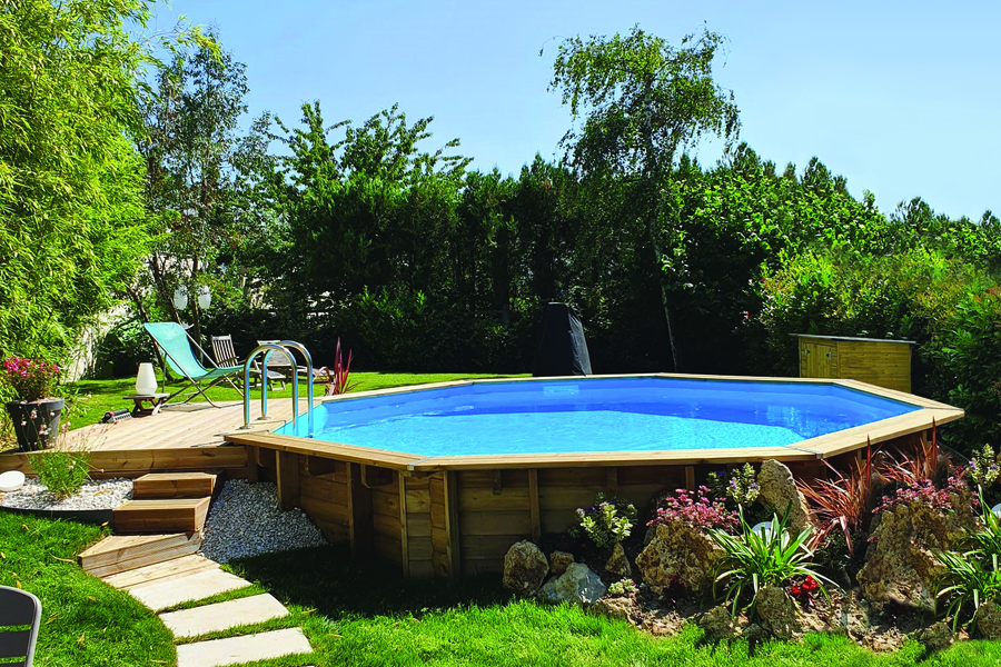 Des piscines à ossature bois conçues pour vous