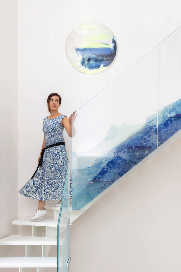 Plus qu'un escalier sur mesure : un objet d'art