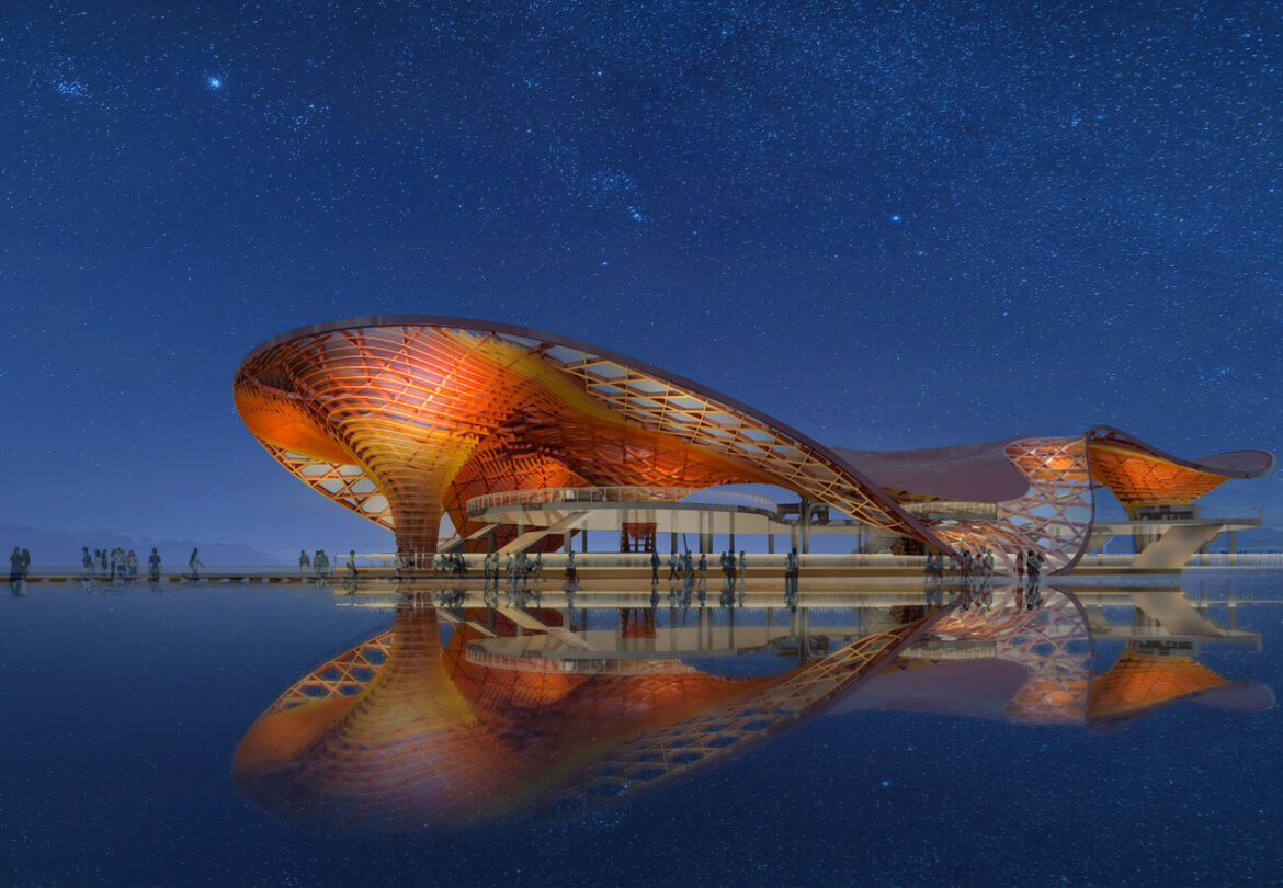 Serge Ferrari Group donne vie à la gare du lac Chaka Gare-du-lac-Chaka-maison-et-jardin-magazine