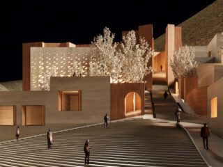 Vianeh : Un projet architectural innovant à Abyaneh, Iran