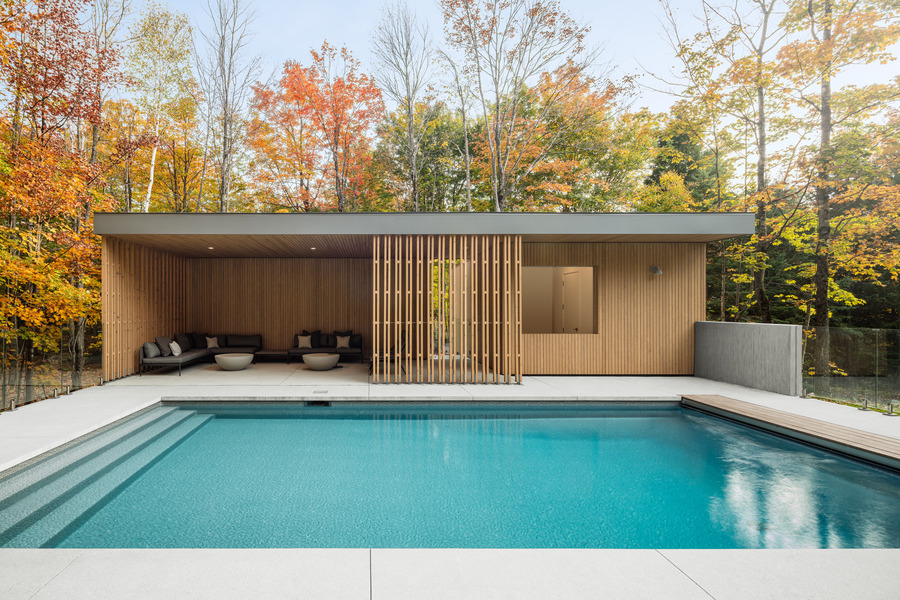 La maison Orford - Une maison en forêt au Canada