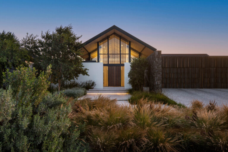 Winelands Villa : L’élégance architecturale en Afrique du Sud