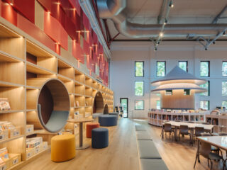 Bibliothèque scolaire à Pékin : un espace d’apprentissage immersif