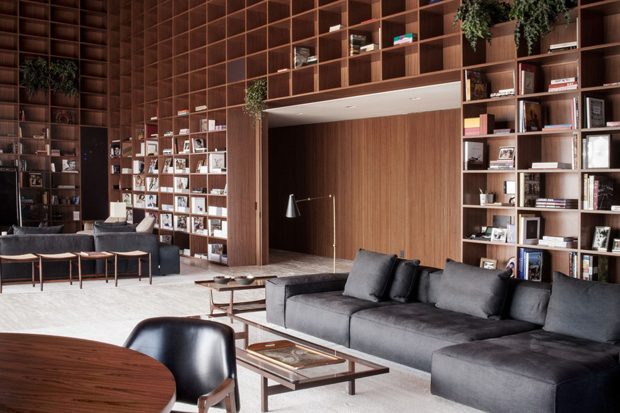 Penthouse São Paulo : une architecture minimaliste et chaleureuse