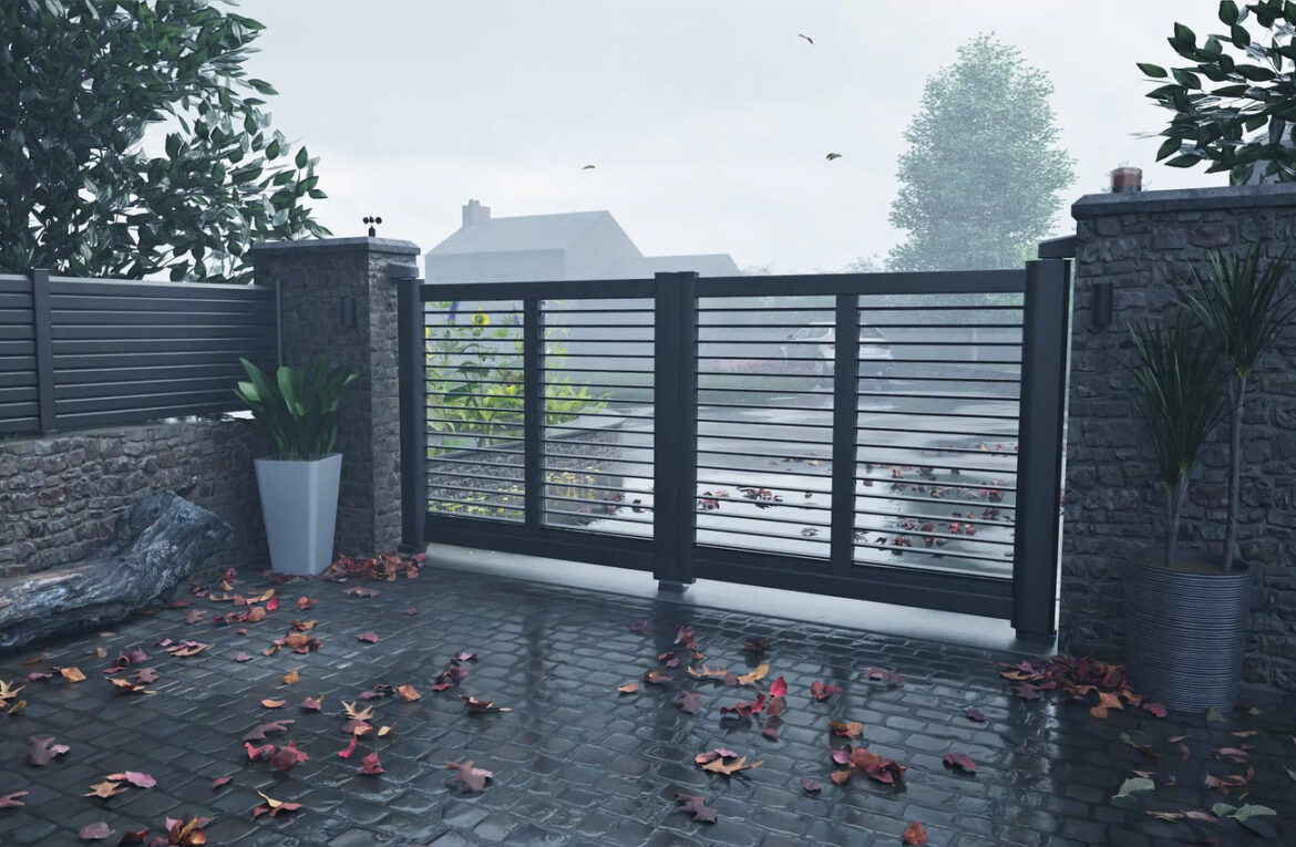 Maison Cadiou : nouveaux portails et clôtures en bois