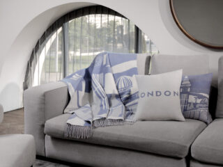 Un plaid de luxe par Viñas Genève