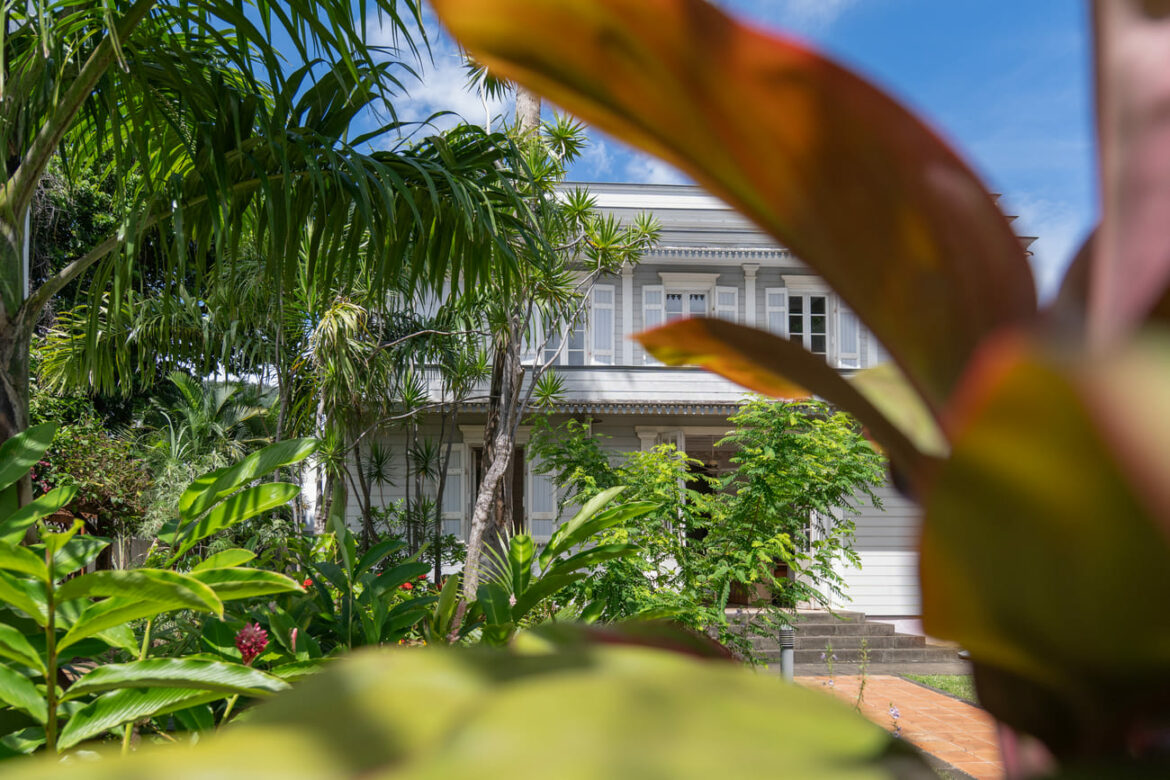 Un jardin créole qui conte l’histoire de La Réunion