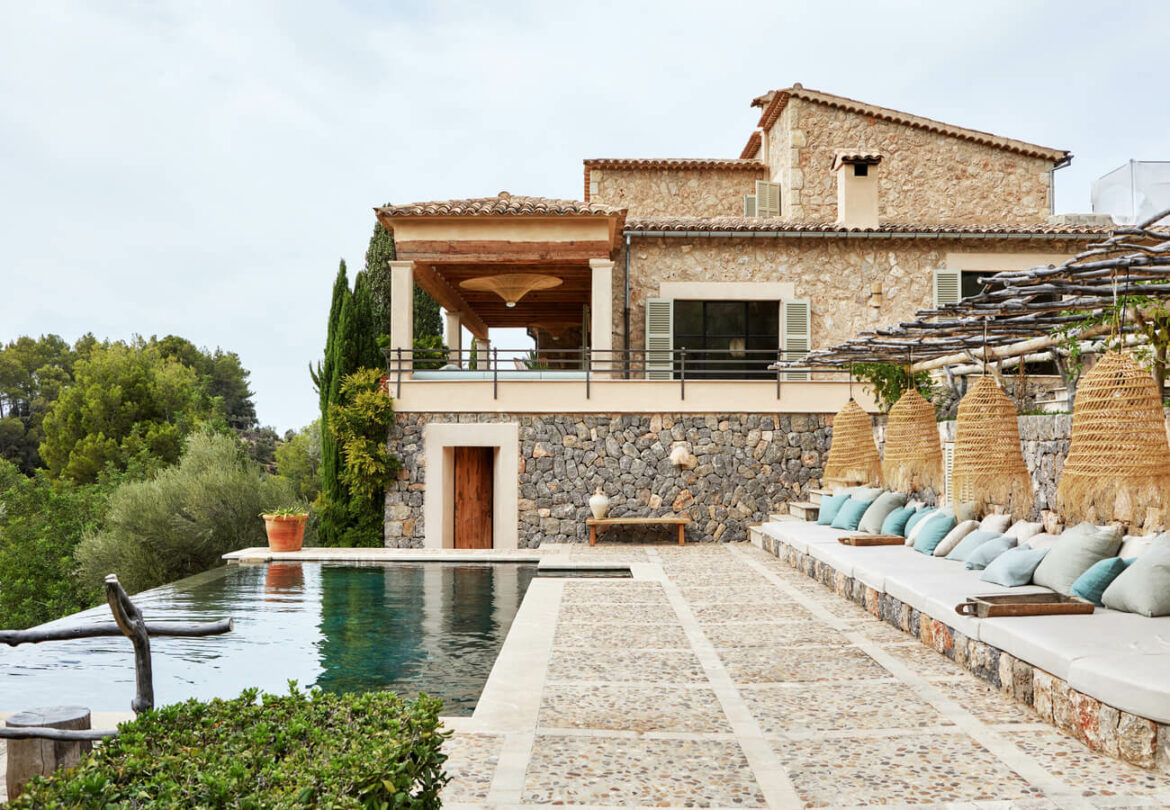Une maison méditerranéenne sous le soleil de Majorque