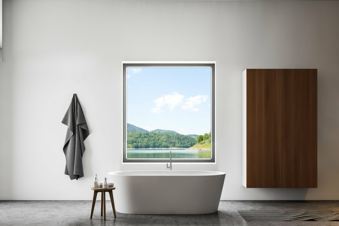 Fenêtre Aluminium Invisible by Qfort : un style résolument contemporain Fenêtre invisible by Qfort