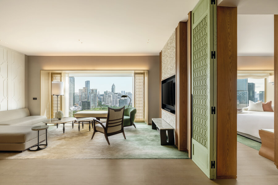 Dusit Thani Bangkok : luxe iconique face au parc Lumpini