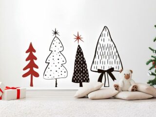 Sticker mural Noël 2025 : la déco made in France par Magic Stickers