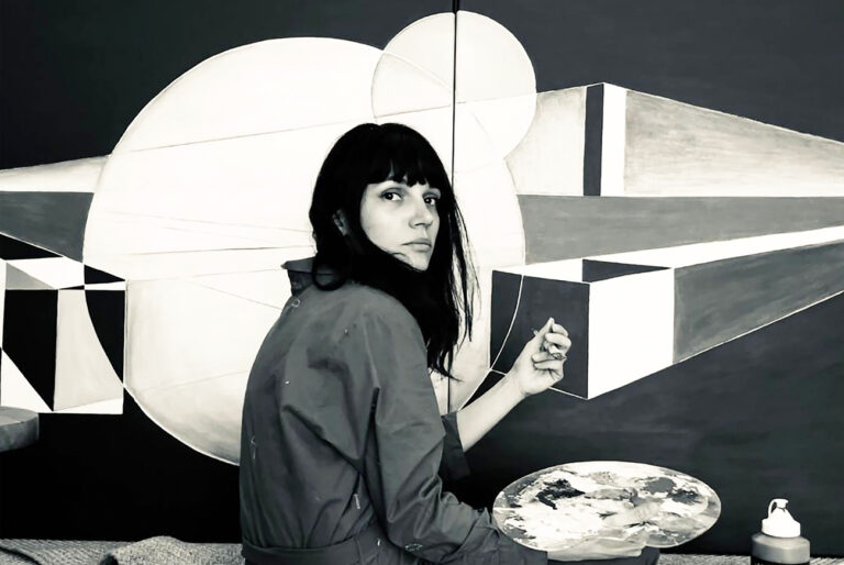 Une artiste plasticienne en quête d’harmonie Une artiste plasticienne en équilibre sur un fil