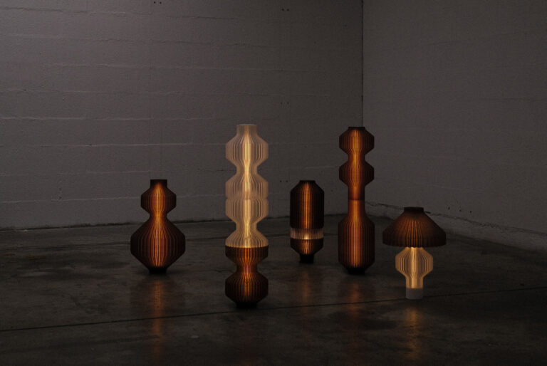 Design lumineux 3D : l’univers sculptural et écoresponsable de Lucas Zito
