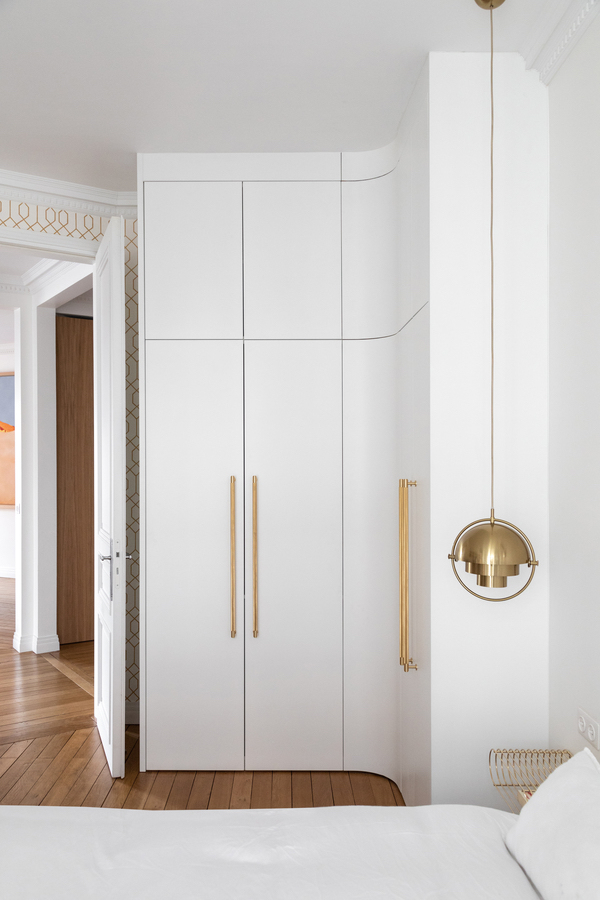 Rénovation d’un appartement à Paris : le projet Rousseau par Elodie Sierocki