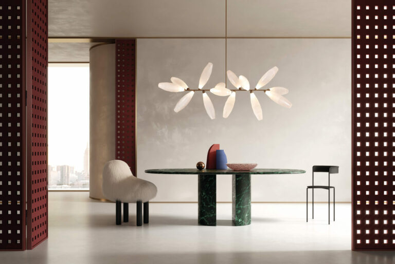Luminaires design italien : l’élégance sculpturale de Giopato & Coombes